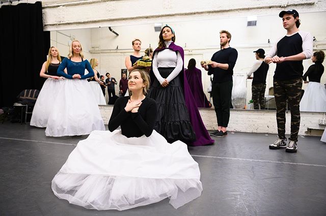 Things are happening! @ciararenee8, @mckenziekurtz, and @mccarya are in rehearsals now, performances begin February 18 on Broadway.